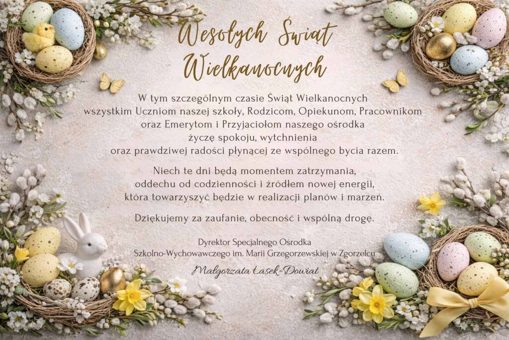 życzenia Wielkanocne