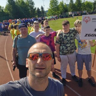 zawodnicy Klubu Olimpiad Specjalnych „Moc" Zgorzelec